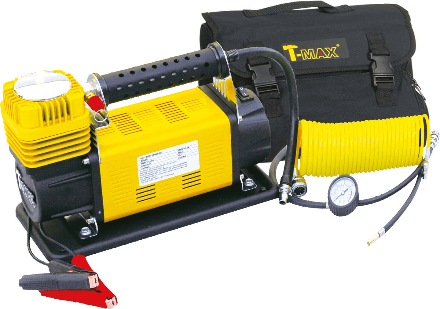 Compresseur 12V portable T-MAX 160L/min