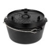 Marmite en fonte avec surface plane Petromax - Thumbnail Image 1