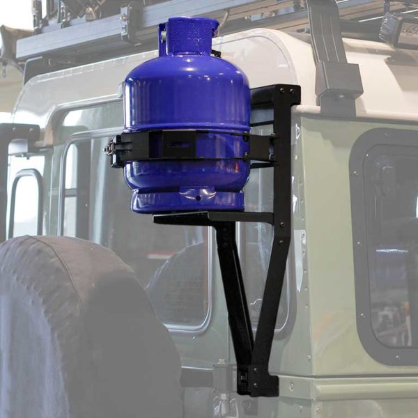 Support de bouteille de gaz simple pour un Land Rover Defender 90/110 - par Front Runner