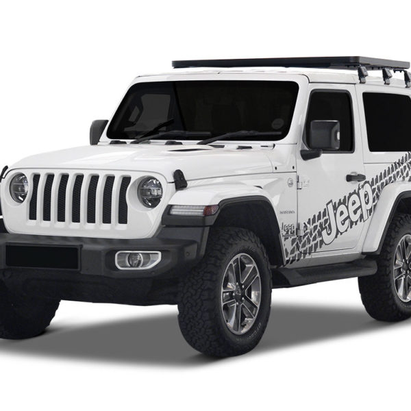 Kit de 1/2 galerie Slimline II pour une Jeep Wrangler JL 2 Portes (2018 - jusqu'à présent) - de Front Runner