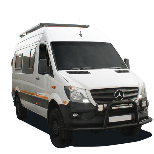 Alternative view of Kit de galerie Slimline II pour le Mercedes Benz Sprinter 144in/170in / L2/L3 / MWB/LWB avec rails OEM (2006-jusqu'à présent) - de Front Runner