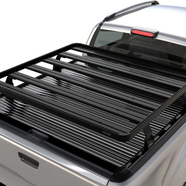 Pickup Roll Top with No OEM Track Slimline II Load Bed Rack Kit / 1425(W) x 1358(L) - by Front Runner