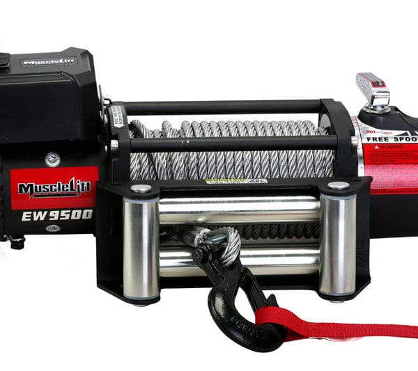 TREUIL T- MAX MUSCLELIFT EW 9500 (4300KG) 12V OFF ROAD SERIES