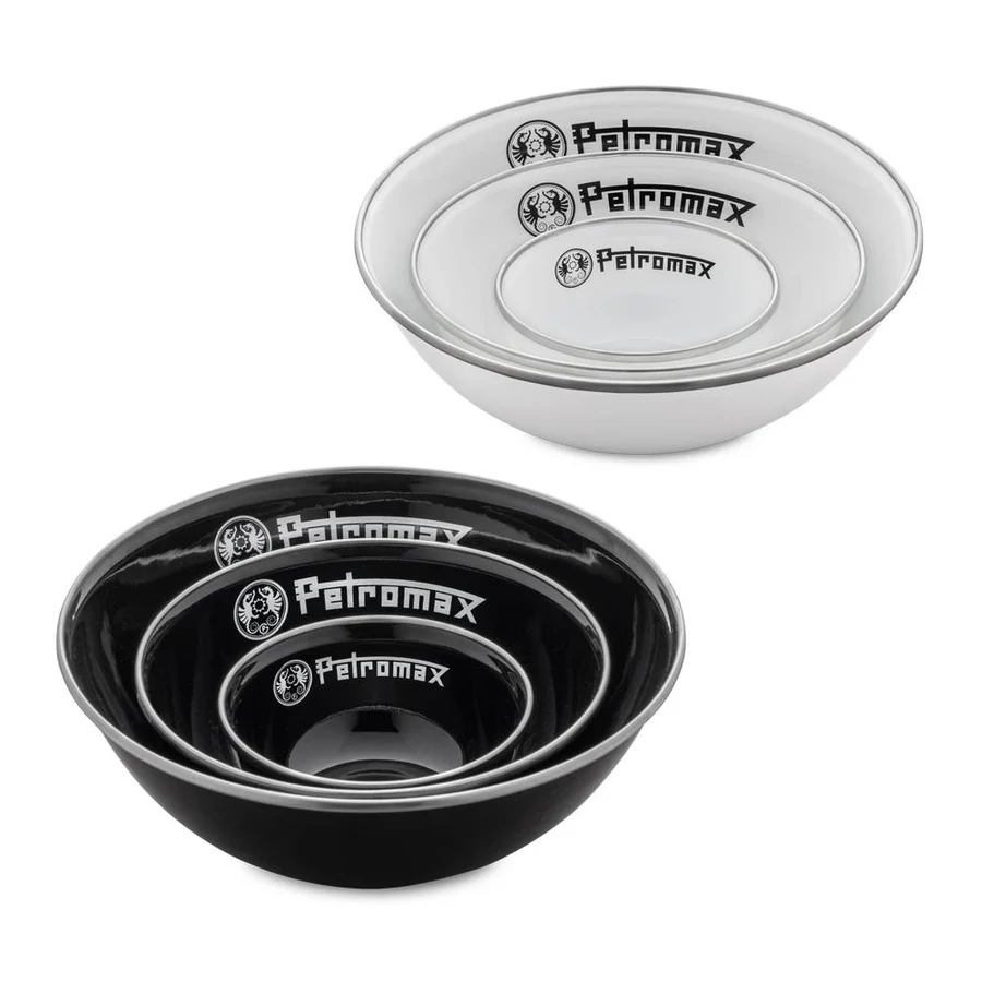 Bols en émail Petromax (x2) – Image 1