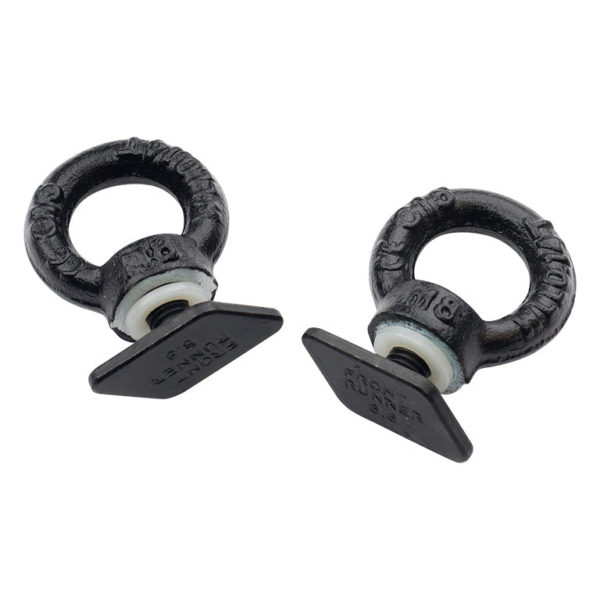 Oeillets d'arrimage pour rails