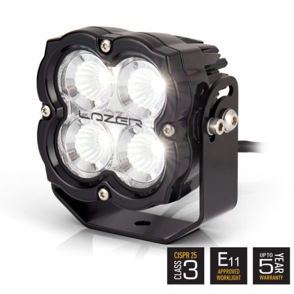 PHARE LED LAZER UTILITY-80 Gen2 NOIR - FIXATION SLIM