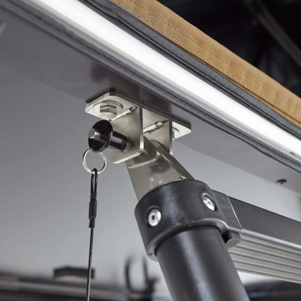 Échelle télescopique 2,3m pour tente de toit – Image 2