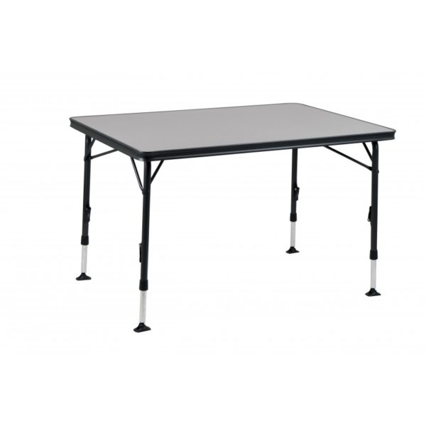 TABLE RECTANGULAIRE GRIS PEINTE