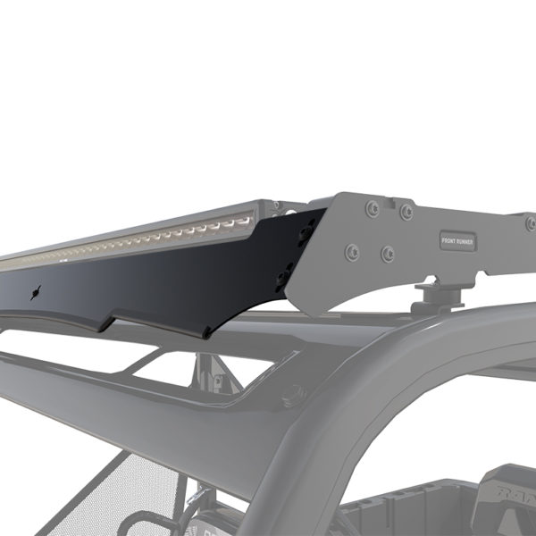 Déflecteur de vent de galerie Slimsport pour barre lumineuse 40" pour  Polaris Ranger UTV (2018- jusqu'à présent)