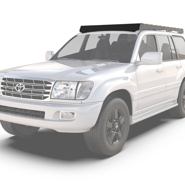 Alternative view of Toyota Land Cruiser 100 Series Slimsport Rack Wind Fairing