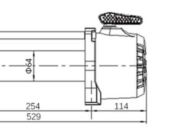 Alternative view of TREUIL T-MAX EW9500S (4305KG) 12V X MUSCLELIFT (CORDE SYNTHETIQUE)
