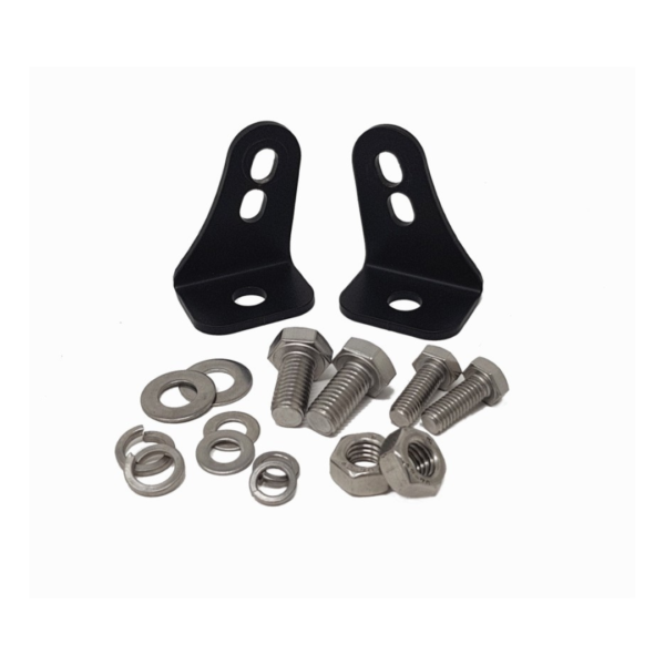 SUPPORTS LATERAUX COURT LAZER LINEAR - LA PAIRE (VISSERIE INCLUSE)