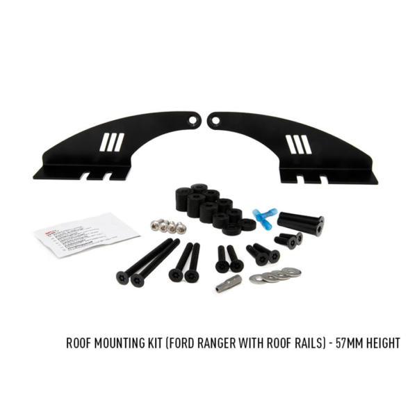 KIT DE MONTAGE DE TOIT - Ford Ranger (avec rails de toit) - 57 mm de hauteur
