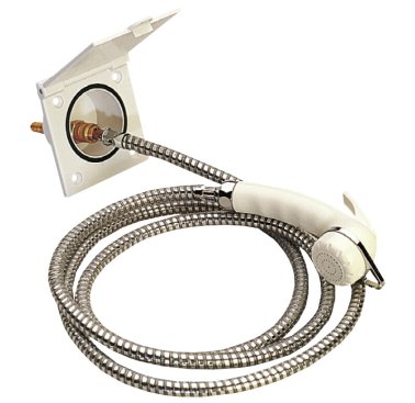 Boîtier de raccordement eau + douchette