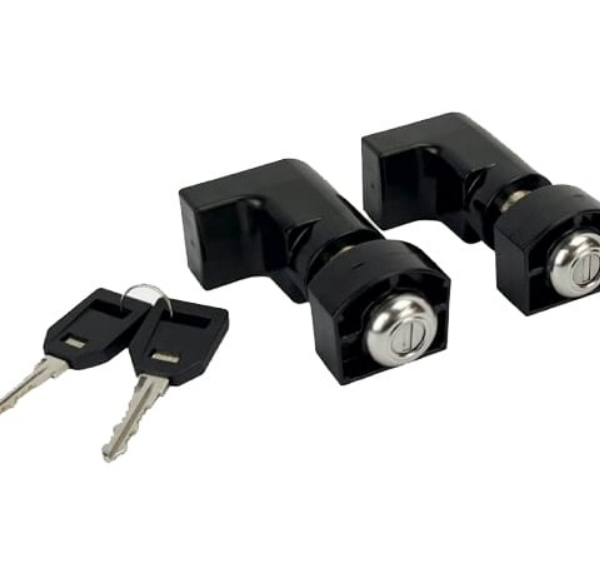 2 SERRURES ET 2 CLÉS POUR TIROIRS ET BACS DE RANGEMENT