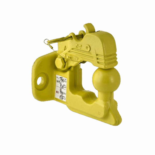 Alternative view of Crochet d'attelage pommier mixte pour Isuzu