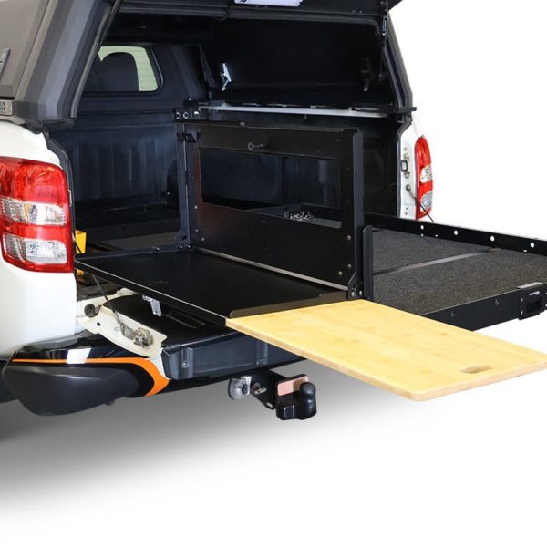 Alternative view of Kit de table coulissante et rabattable pour le chargement de la caisse