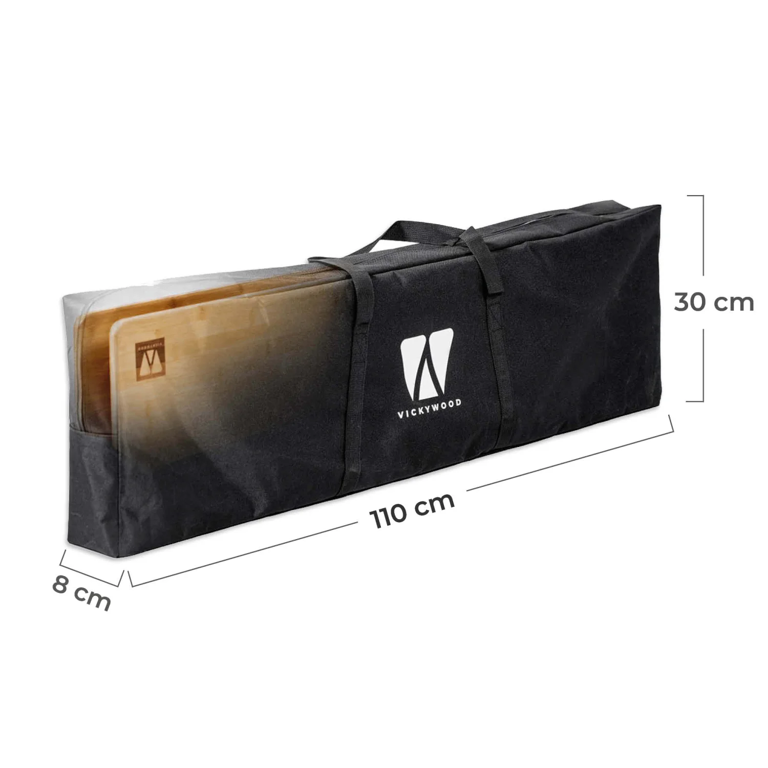 Table pliante Bambou Vickywood – Image 8