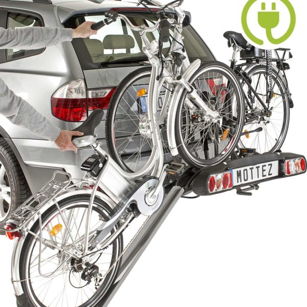 Porte-vélos adapté pour vélo électrique plateforme Mottez