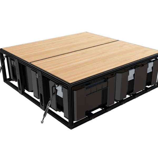 Alternative view of Kit 4 Wolf Pack Pro Storage System / Asymmetric – Front Runner