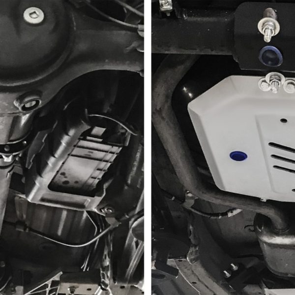 Alternative view of PLAQUE DE PROTECTION 4mm RIVAL RESERVOIR SUZUKI JIMNY 2018+