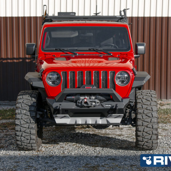 Alternative view of BUMPER FRONT RIVAL JEEP WRANGLER JK/JL STUBBY