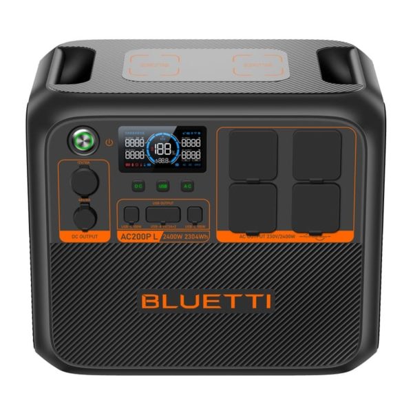 La Bluetti Premium 200 offre 2400W et 192Ah de puissance portable. Recharge rapide, 12 sorties, idéale pour les pros, les aventuriers et la maison.