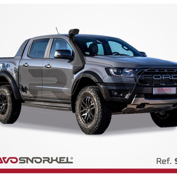Snorkel BRAVO pour Ford Raptor (2019-2022) : Ultra-résistant et certifié CE, il protège votre moteur et améliore l’admission d’air. Installation facile et garantie 5 ans. Idéal pour le tout-terrain ! 🚙🔥