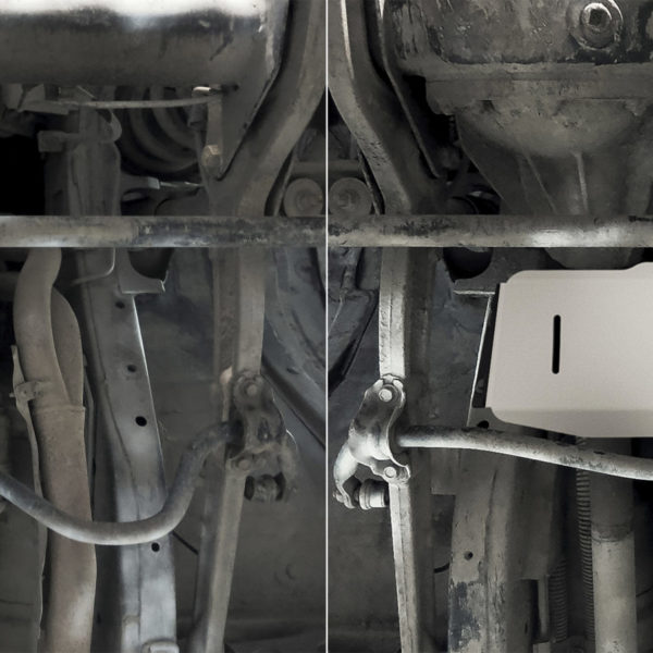 Alternative view of PLAQUE PROTECTION RIVAL MOTEUR NISSAN PATROL 2005+