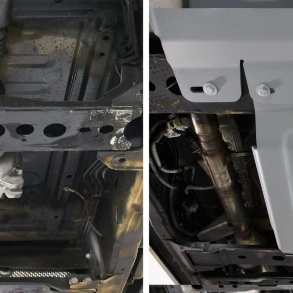 Alternative view of PLAQUE PROTECTION 4 mm RIVAL BOÎTE TRANSFERT NISSAN NAVARA 2015-2021