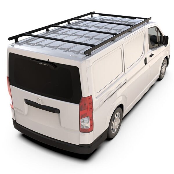 Alternative view of Toyota HIACE LWB (2019-Current) SlimPro Commercial Rack Kit