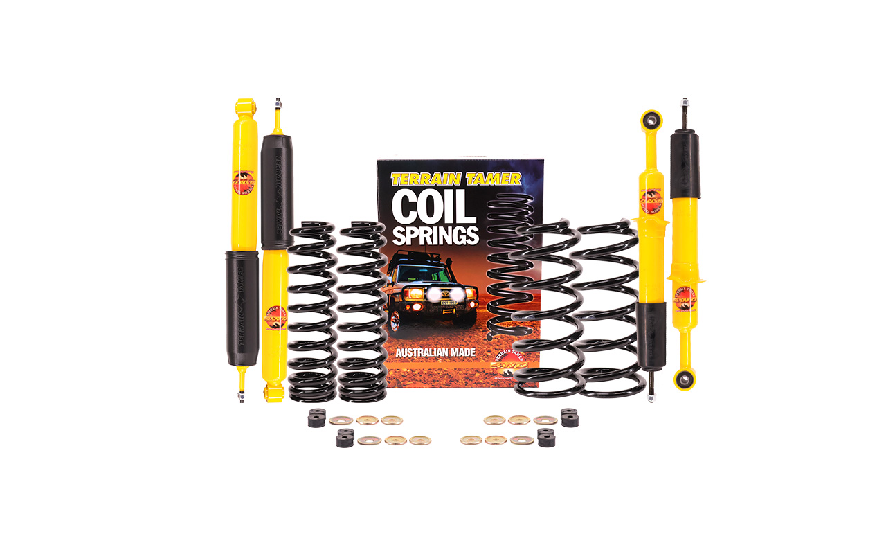 Kit suspension Toyota Land Cruiser Prado KDJ125, KDJ120, GRJ125, GRJ120 (2002–2009) Terrain Tamer