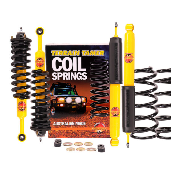 Kit suspension Toyota Land Cruiser Prado KDJ125, KDJ120, GRJ125, GRJ120 (2002–2009) pré-assemblés Terrain Tamer