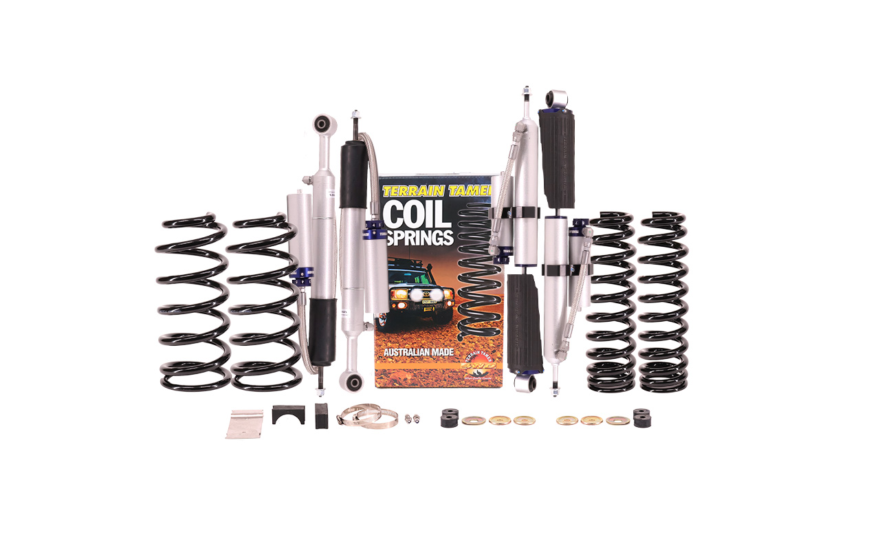 Kit suspension Toyota Land Cruiser Prado KDJ125, KDJ120, GRJ125, GRJ120 (2002–2009) ProShock Terrain Tamer