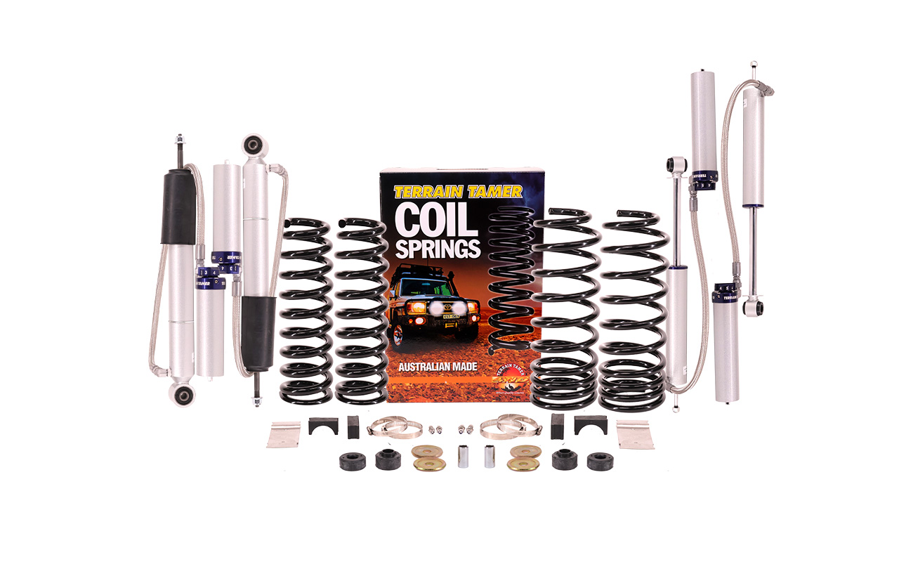 Kit suspension Toyota Land Cruiser Prado KZJ95, KZJ90, RZJ90, RZJ95, VZJ90, VZJ95 (1996–2002) ProShock Terrain Tamer