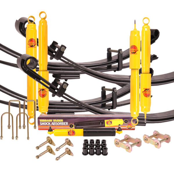 Kit suspension Toyota Land Cruiser HZJ70 & HZJ73 (1990-2004) lames paraboliques Terrain Tamer