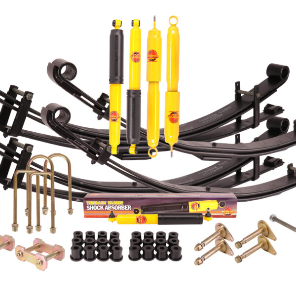 Kit suspension Toyota Land Cruiser HZJ75, HJ75, FJ75, PZJ75 (1984–1999) lames paraboliques +850 kg Terrain Tamer