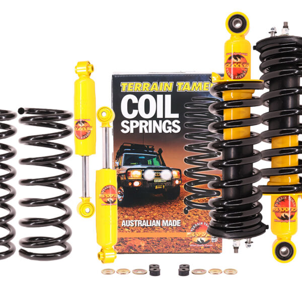 Kit suspension Nissan Pathfinder R51 pré-assemblées et ressorts renforcés Terrain Tamer