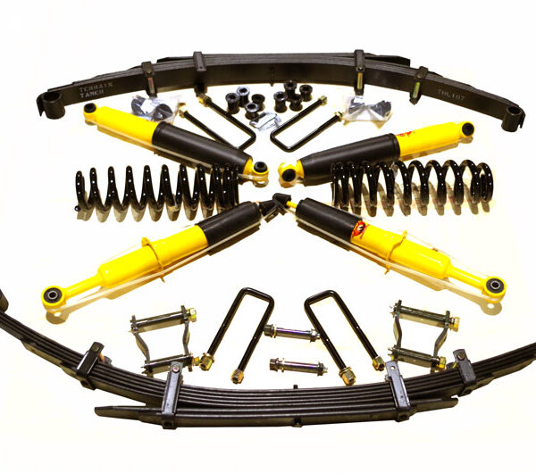Kit suspension Nissan Navara D40 (2005–2015) avec lames Terrain Tamer