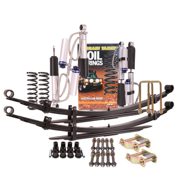 Kit suspension Nissan Navara D40 (2005–2015) avec amortisseurs ProShock et lames renforcées Terrain Tamer