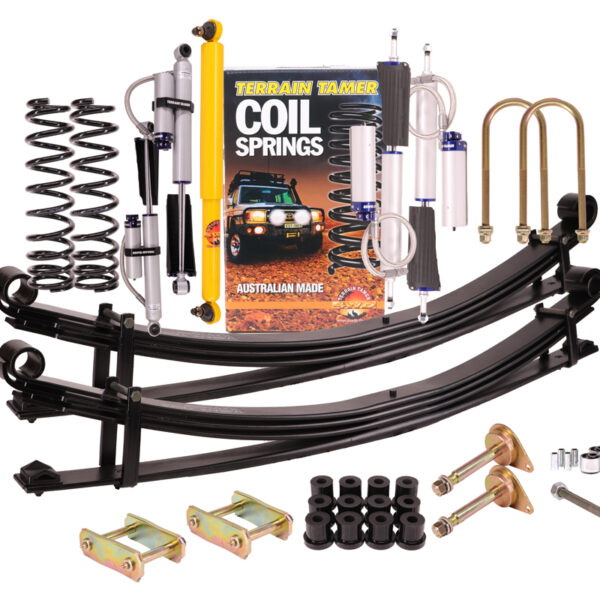 Kit suspension Toyota Land Cruiser HZJ76, VDJ76, GRJ76 (2007+) ProShock renforcés Terrain Tamer