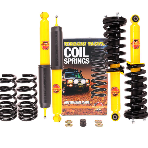 Kit de suspension Mitsubishi Pajero a partir de 2000 Pré-Assemblé Avant Terrain Tamer