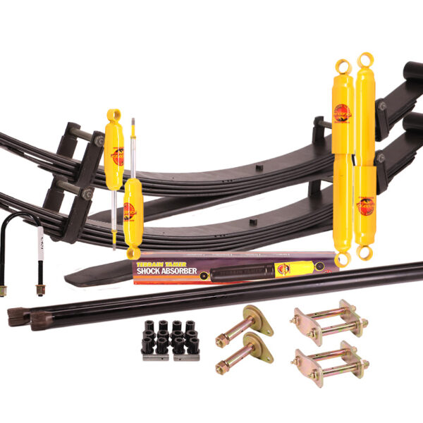 Kit suspension Mitsubishi Pajero 1 (1983–1991) lames de ressort et silent-blocs Terrain Tamer