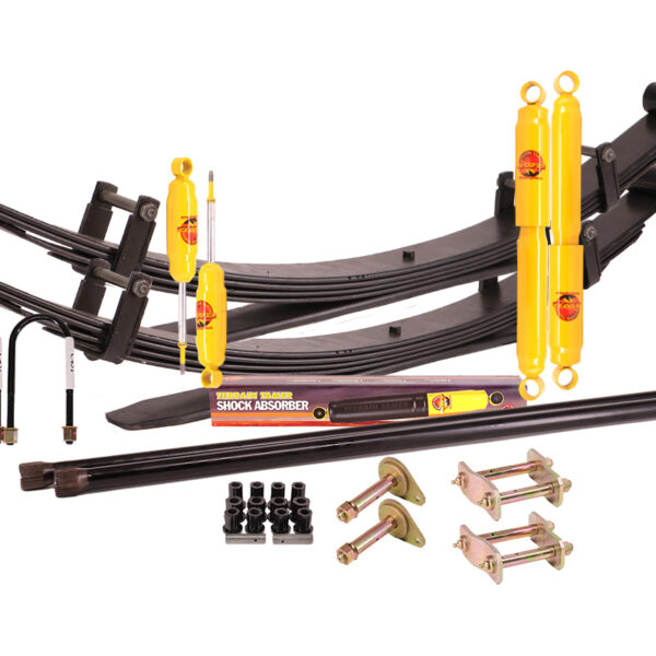 Kit suspension Mitsubishi Pajero 1 (1983–1991) lames de ressort et silent-blocs Terrain Tamer