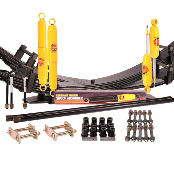 Kit suspension Mitsubishi L200 (1991–2006) lames de ressort et silent-blocs Terrain Tamer