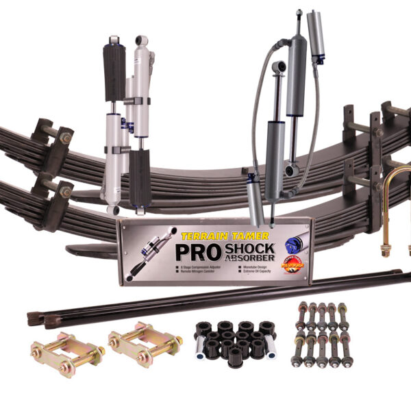 Kit suspension Isuzu D-Max 2003–2012 amortisseurs ProShock Terrain Tamer