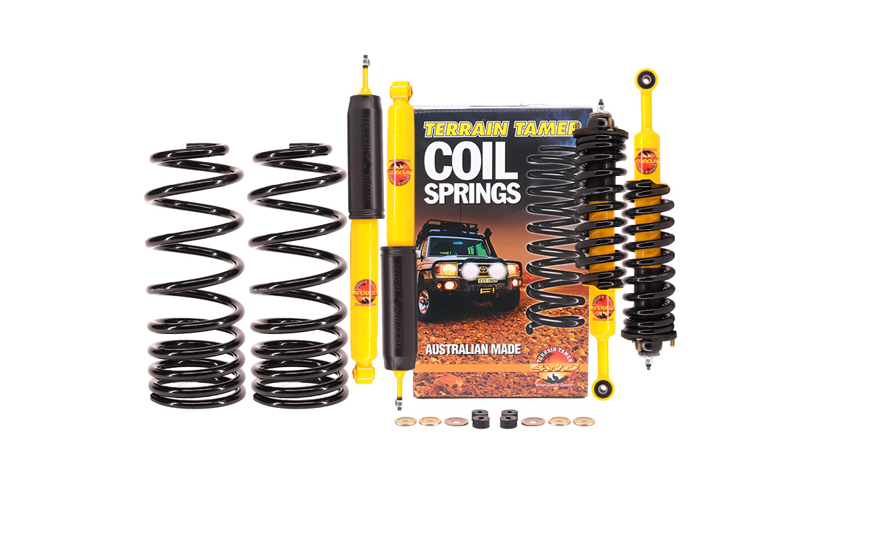 Kit suspension Toyota FJ Cruiser GSJ10 / GSJ15 (2006–2022) pré-assemblés Terrain Tamer