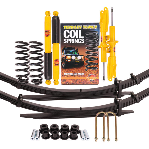 Kit suspension Volkswagen Amarok Terrain Tamer (4 amortisseurs, 2 ressorts, 2 lames)