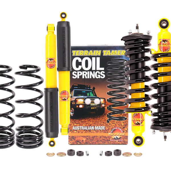 Kit suspension Mercedes Classe X jambes de force avant pré-assemblées et ressorts renforcés Terrain Tamer