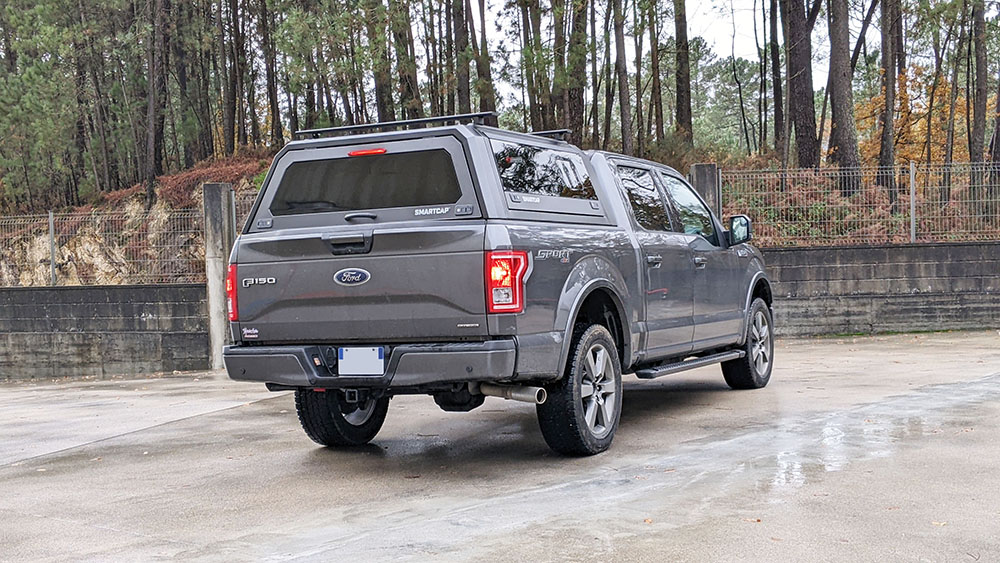 Hardtop Ford F-150 Double Cab 2021+ SB RSI SmartCap EVOs Sport noir – Image 6